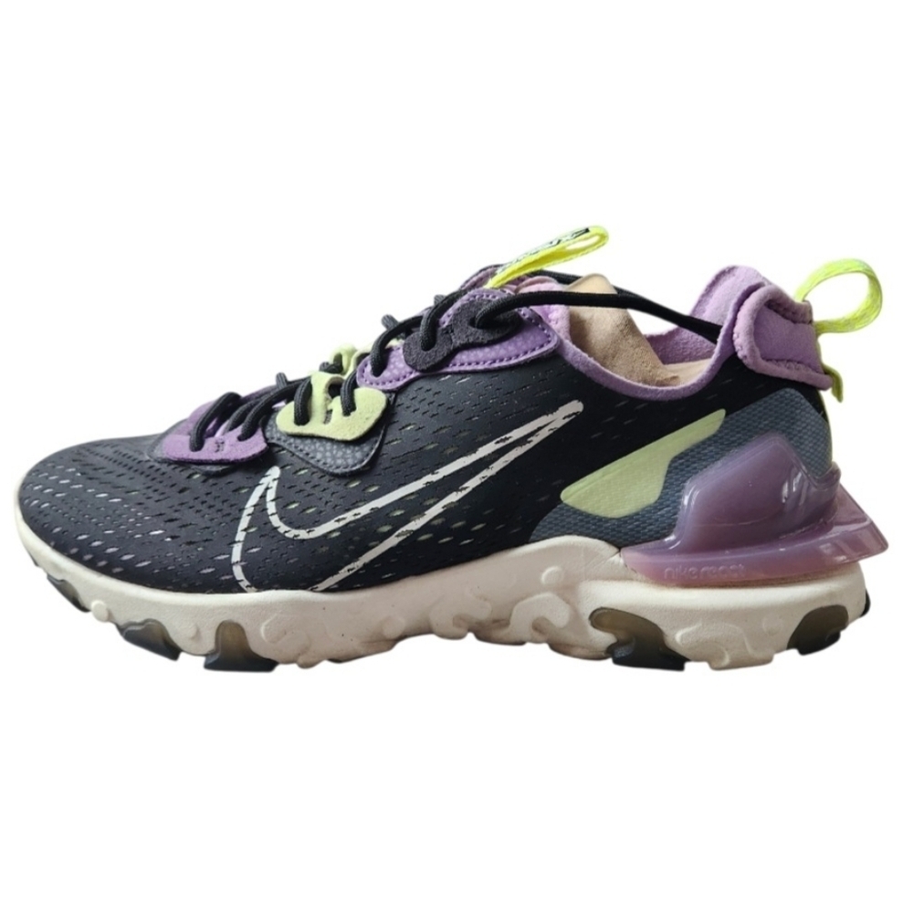 NIKE react vision running sneakers gravity purple athleisure men 9.5